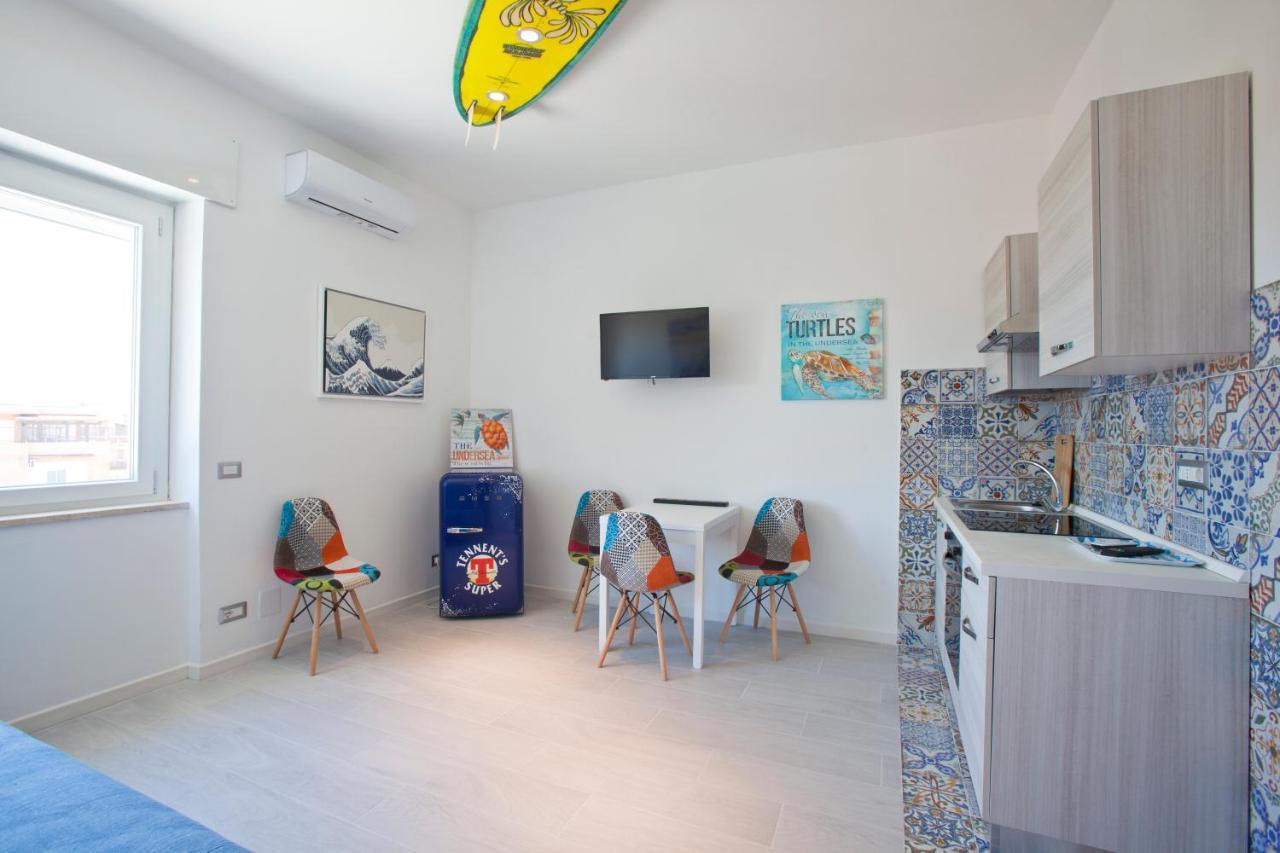 Surf And Windsurfer House Anzio Lägenhet Exteriör bild