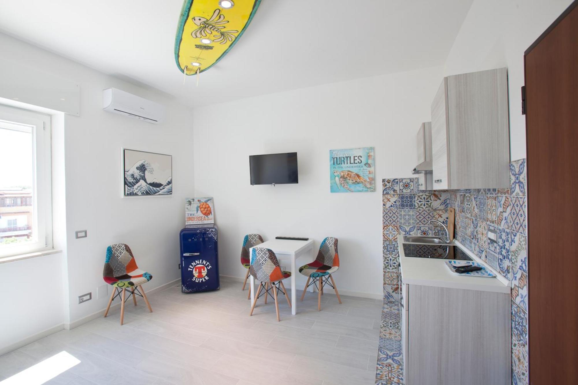 Surf And Windsurfer House Anzio Lägenhet Exteriör bild