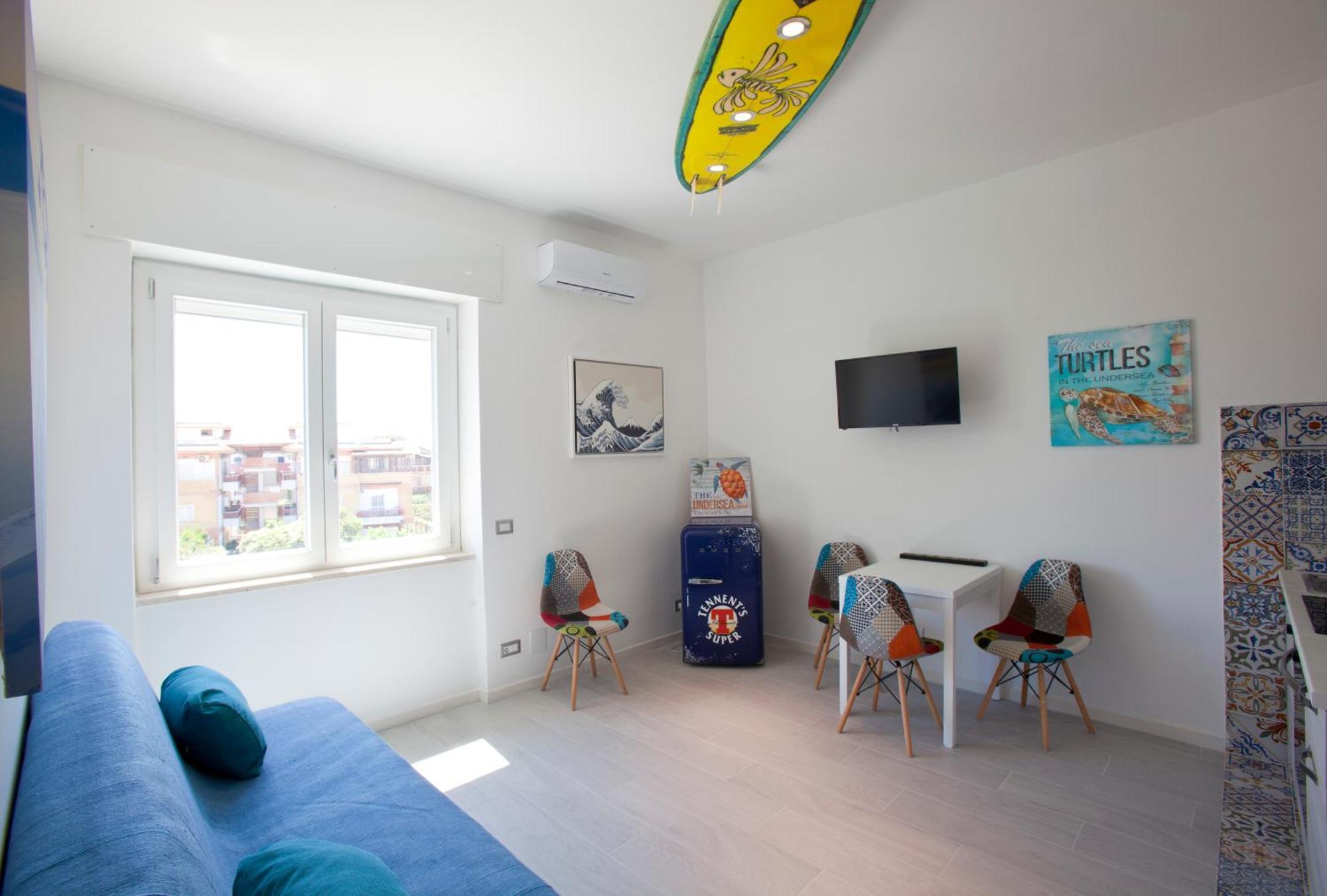 Surf And Windsurfer House Anzio Lägenhet Exteriör bild